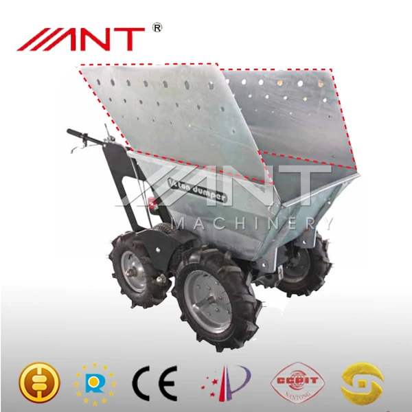 BY300 engineering construction machinery ce mini dumper crawler concrete dumper