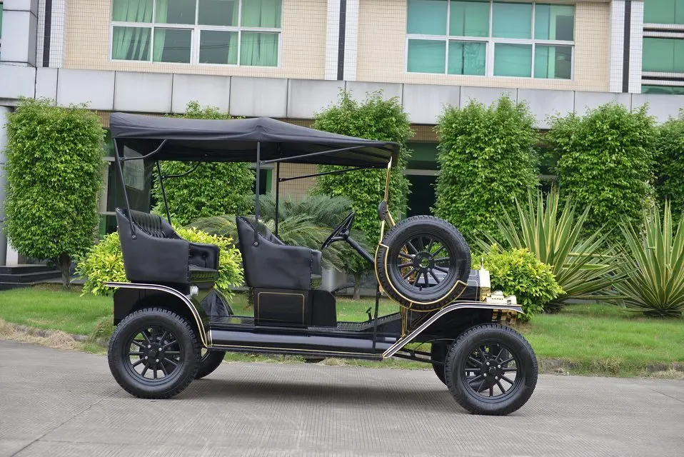 new design electric antique car horseless carriage