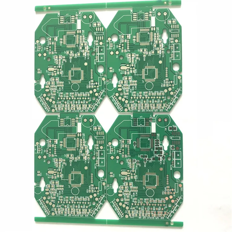 
FR4 2-layer ENIG printed circuit board amplifier PCB high frequency PCB remote controller PCB 
