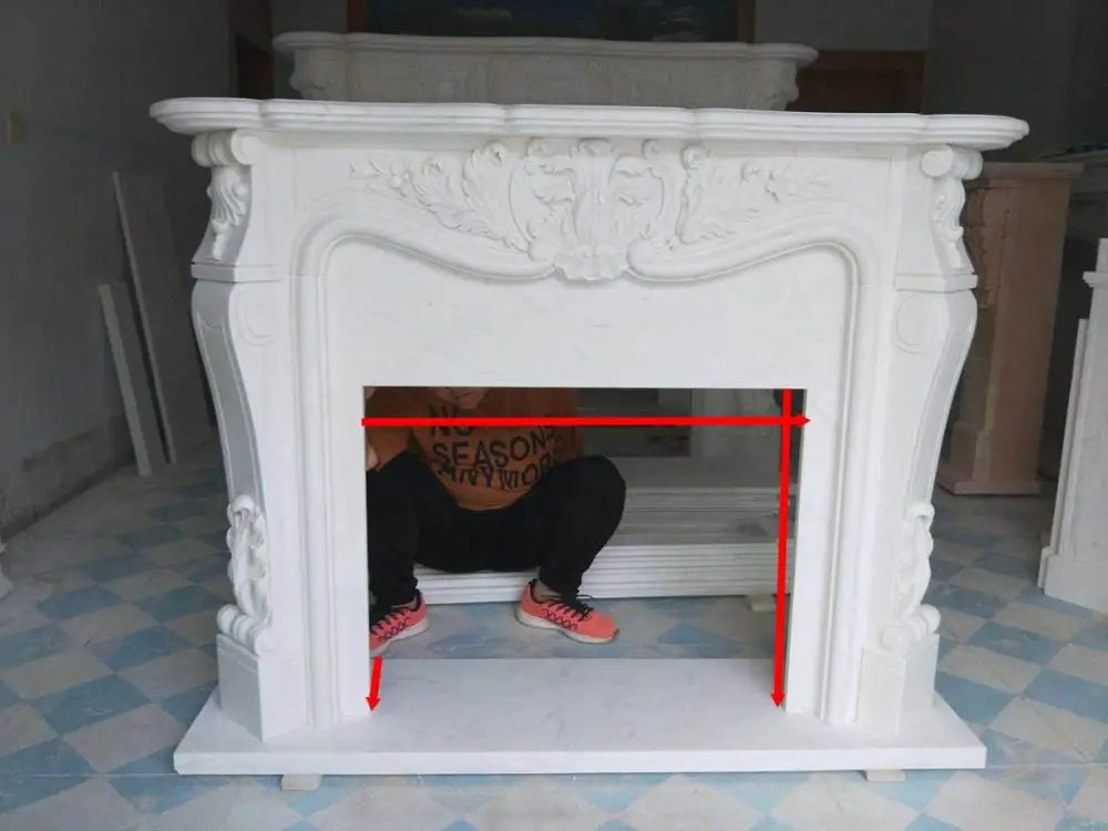 Customized factory price  marble electric fireplace for home ,hotel or villa decoration