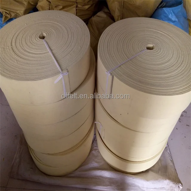 high temperature resistant industrial felt belt