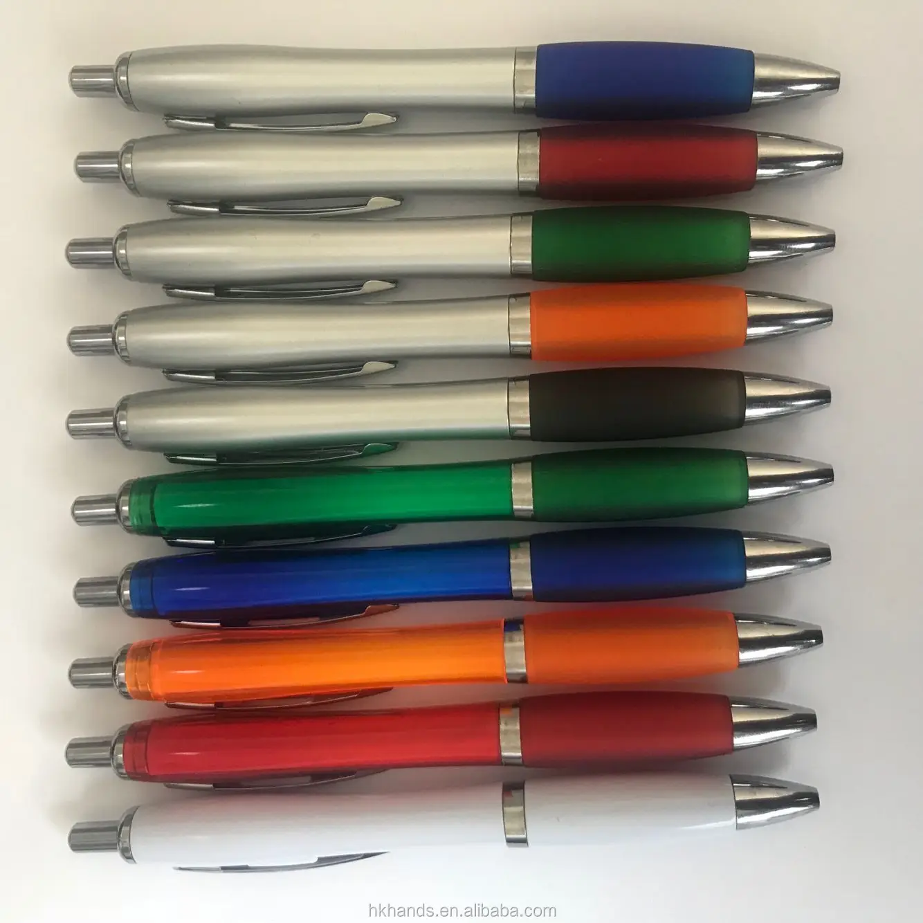 2024 Shenzhen Factory Custom business Logo Printed 0.5 Ballpoint Pen wholesale Promotional Plastic Ball Pen at a Cheap Price