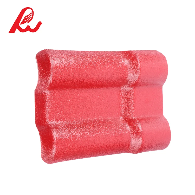 pvc recycle flexible corrugated plastic waterproof synthetic resin roof tile