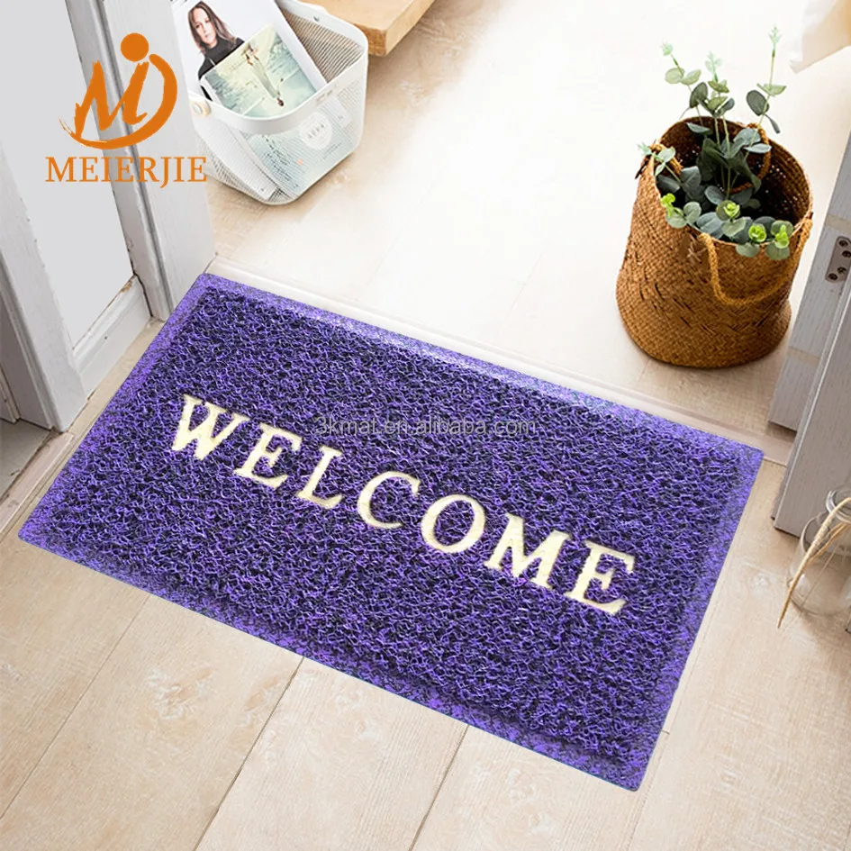 Noodle Coil Spaghetti non slip pvc door mat