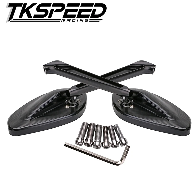 
CNC Aluminum motor bike Side mirror For Universal Para Moto de Calle Deporte Scooter CRUISER 