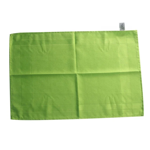 3Pk Super Absorbent  Microfiber Scrubber Cloths 42X68Cm  40X60Cm Waffle Tea Towel For Walmart