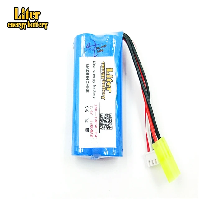 7.4V 1800mAh 18650 15c lithium beauty Linda T40 F39 F49 T39 822 Syma remote control aircraft