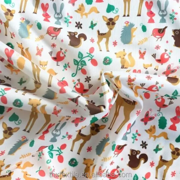 Eco-friendly Washable Waterproof Printed PUL Fabric for Cloth Diaper CPSIA Test