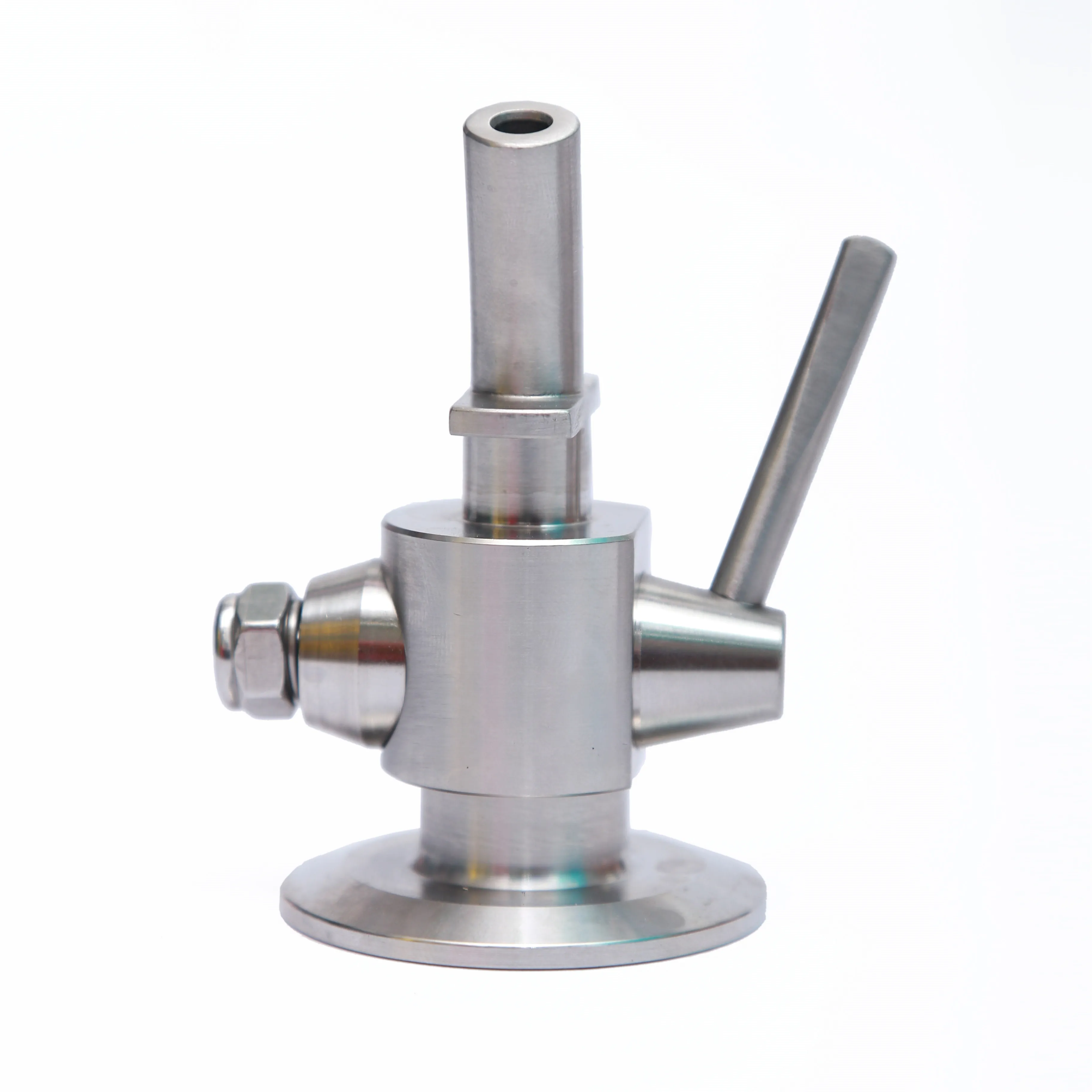 Sanitary grade SS304   stainless steel sampling valve