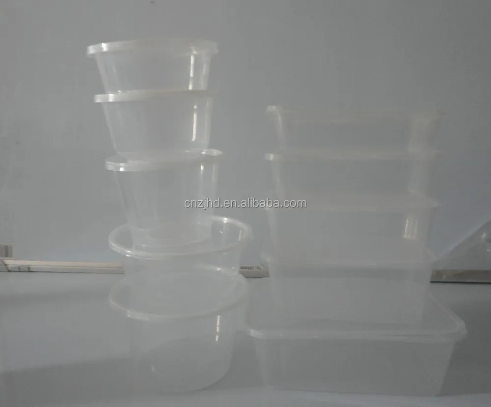  Бытовой пластиковый контейнер для хранения пищевых продуктов полипропиленовый Ланч-бокс 1000 мл