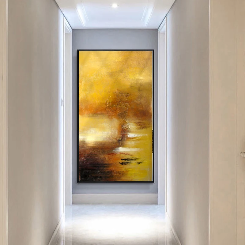 Beautiful Wall Hanging Abstract Artwork Canvas Framed Photo Picture