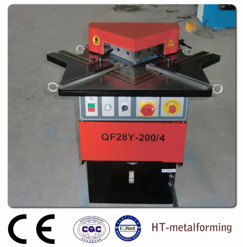 
QF28Y-4*200 hydraulic notching machine (cutting angle fixed) 