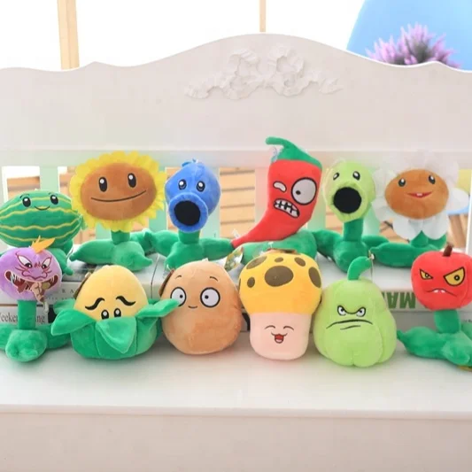 low price cute doll plants vs zombies figurine plush toy