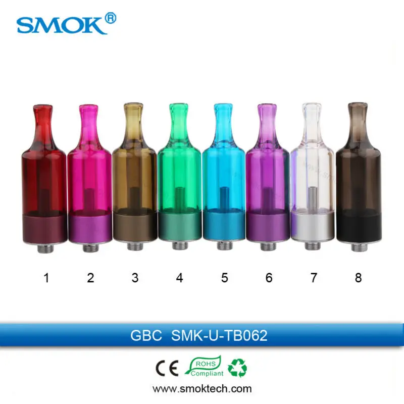 2014 хорошее качество, клиромайзер с нижней катушкой бака bcc ecig Smoktech GBC, без протечек