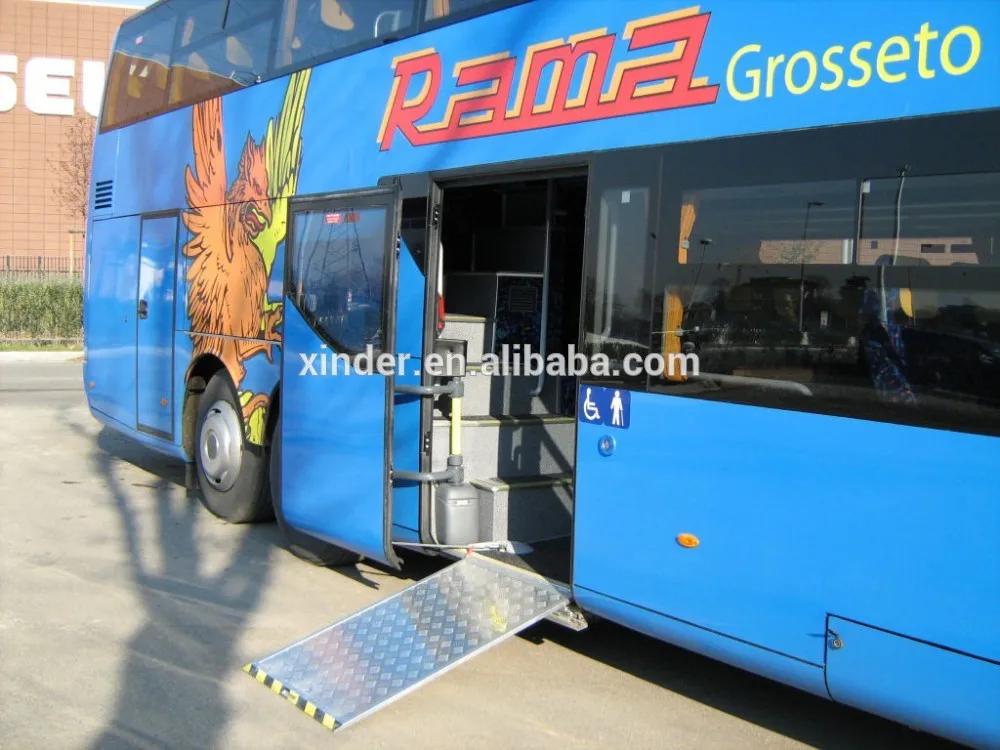  Электрическая рампа для инвалидных колясок автобусов низкого пола