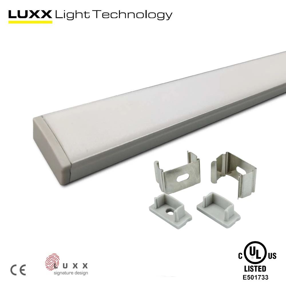 
LUXX Alu Extrusion Shop 4ft Cabinet Lamps LED Shelf Light for Jewelry Watch Wine Supermarket Exhibit Display 