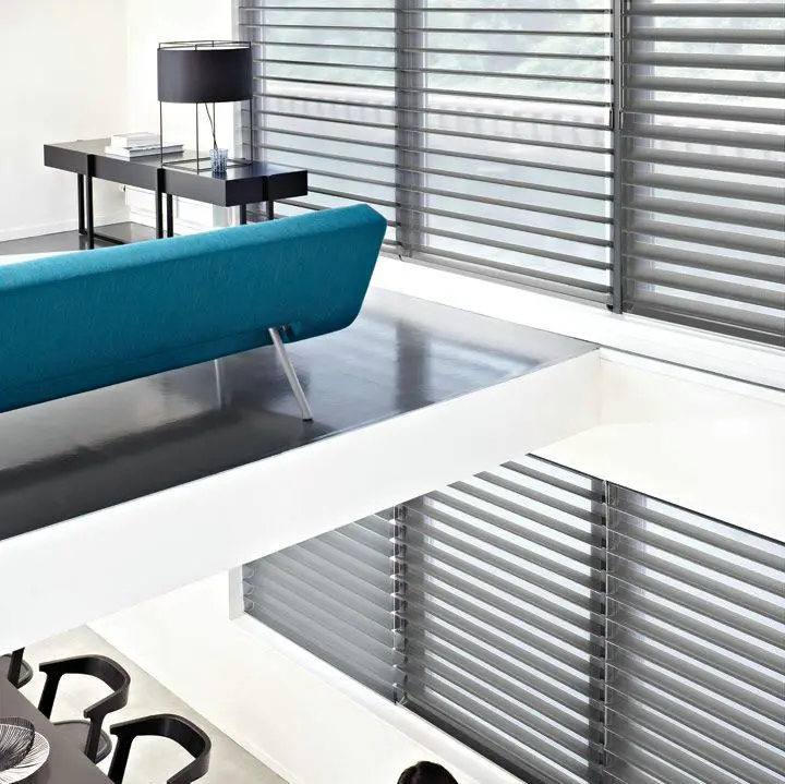 Motorized sheer elegance  triple  blinds