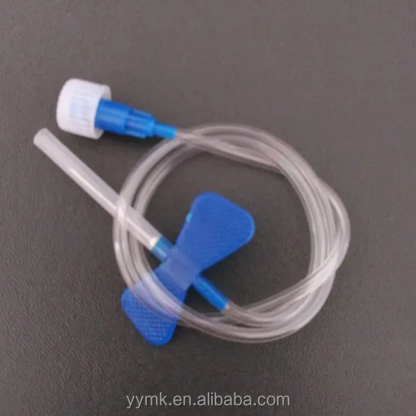 
luer lock butterfly scalp vein set sterile medical scalp vein infusion sets 