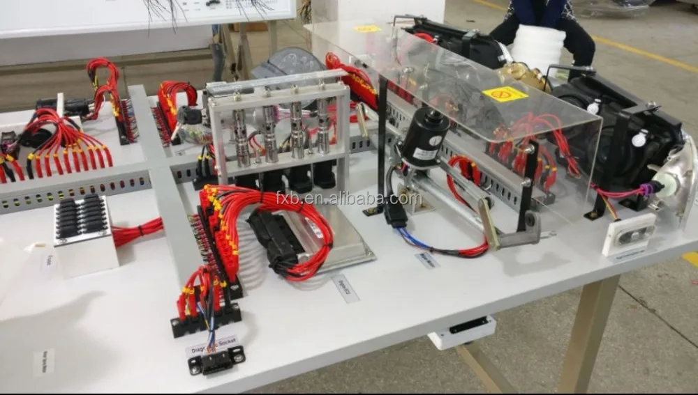 Автомобильная электромонтажная система обучающее оборудование Автомобильный Электрический обучающий