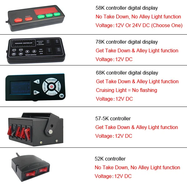 Factory OEM ODM New LED Lens 48In Amber Led Warning Light Bar Emergency Warning Direct Lightbar With Digital Controller