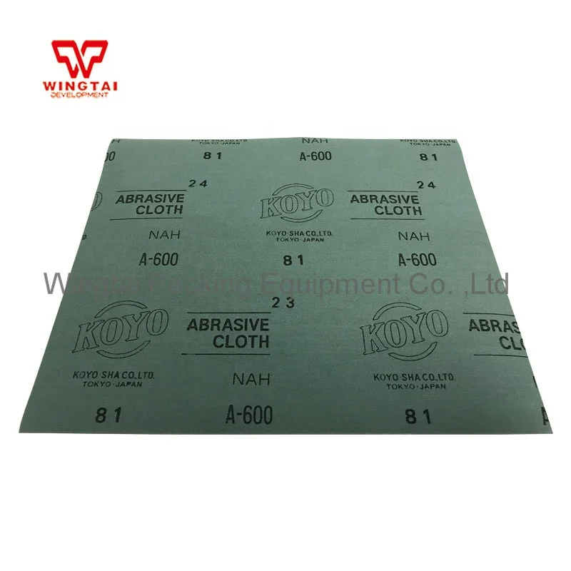 Imported Emery Cloth For Board Mill Grinding