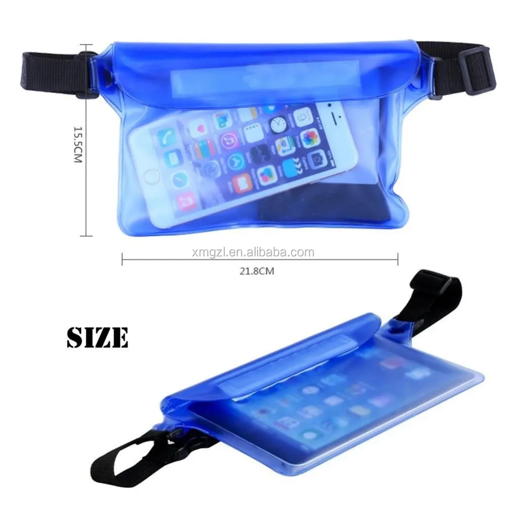 Wholesale Universal Swimming PVC Waterproof Pouch Case Mobile Phone Bag for All Cell Phone