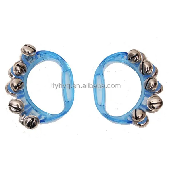 
hot selling Noise Maker colorful kids plastic hand clapper bells toys 