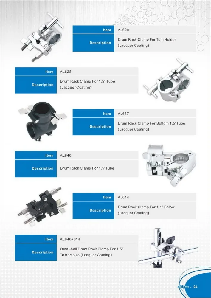 Musical Drum Rack Clamp Drum Accessories