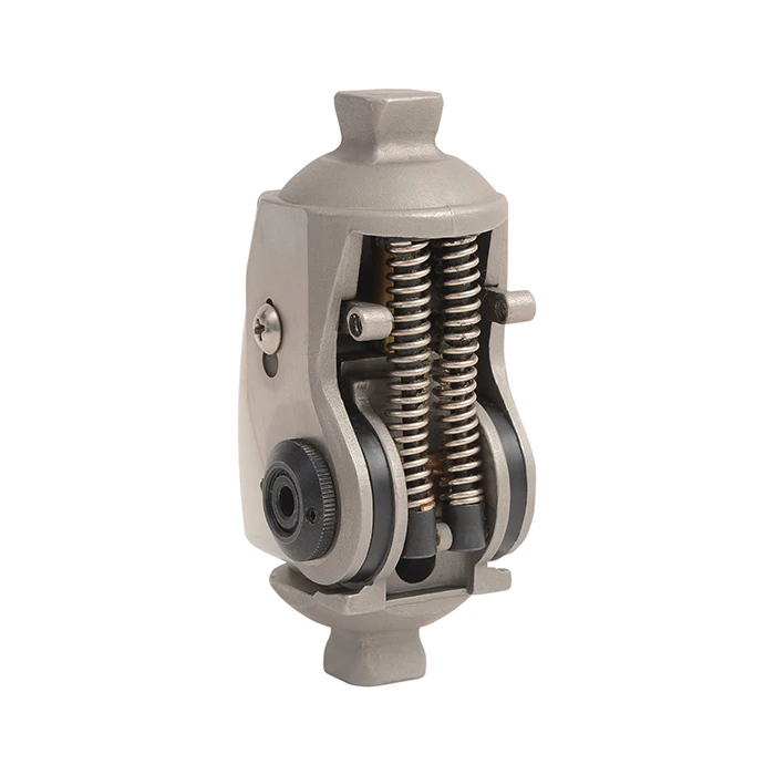 Stainless adjustable friction prosthetic knee for lower leg