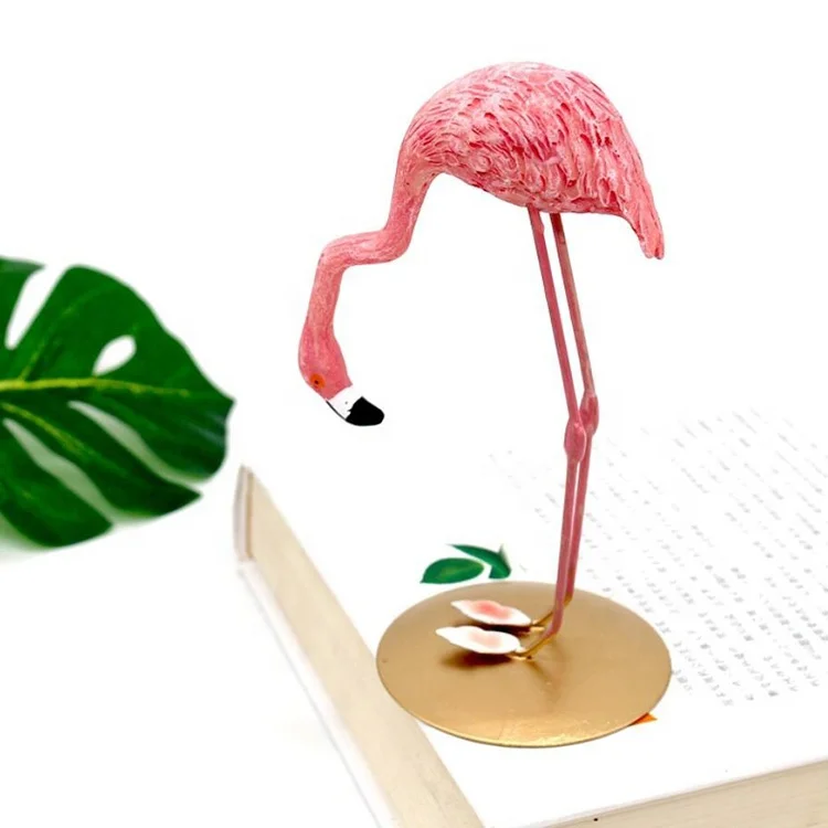 Customized Souvenir small resin european animal flamingo figurine home decor craft