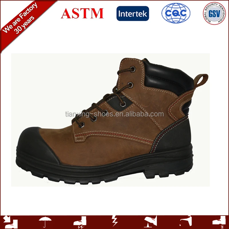 steel toe work boots and PU/Rubber sole Canada standard