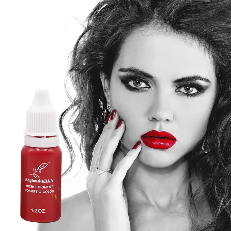 Kiay 1/2 oz eyebrow tattoo ink lip permanent makeup ink