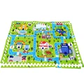 60 60cm 6pcs Baby Puzzle Play Mat Educational Split Joint EVA Foam Crawling Pad Game Carpet