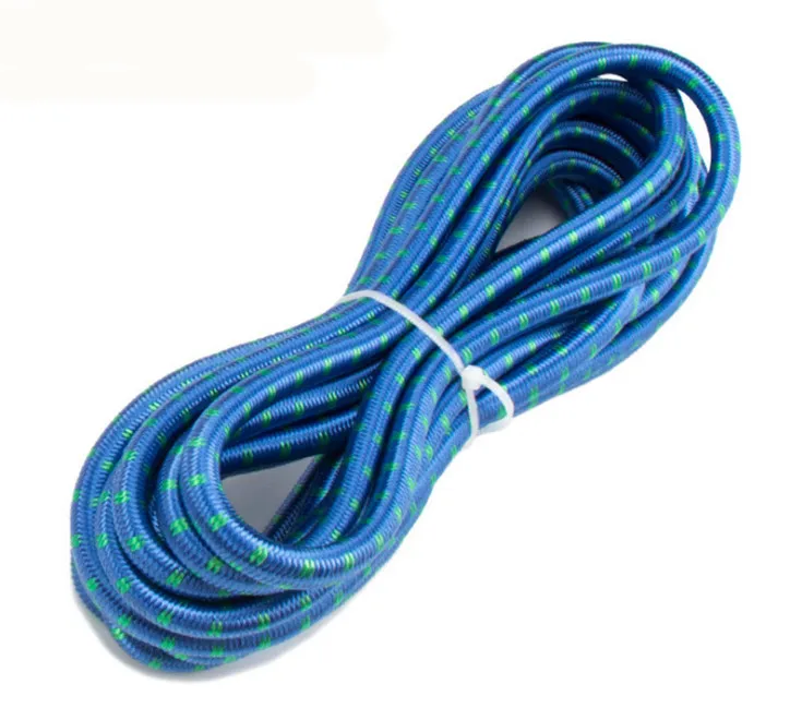 Imported natural latex bungee cords  /high tensile strength elastic cord/shock cord