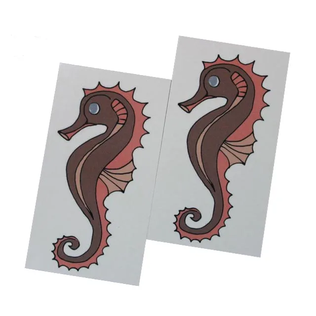 Custom printed logo water transfer fake temporary body tattoo sticker