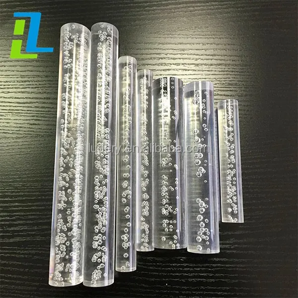 Acrylic hexagonal rod, plexiglass tube/Colored Clear Acrylic Rod/Cast Clear Acrylic Rod