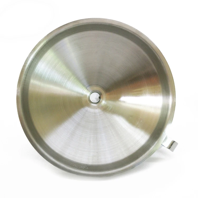Amazon Top Seller Kitchen Accessories 304 Stainless Steel Vinegar Liquid Filtering Hopper Wine Oil Funnel