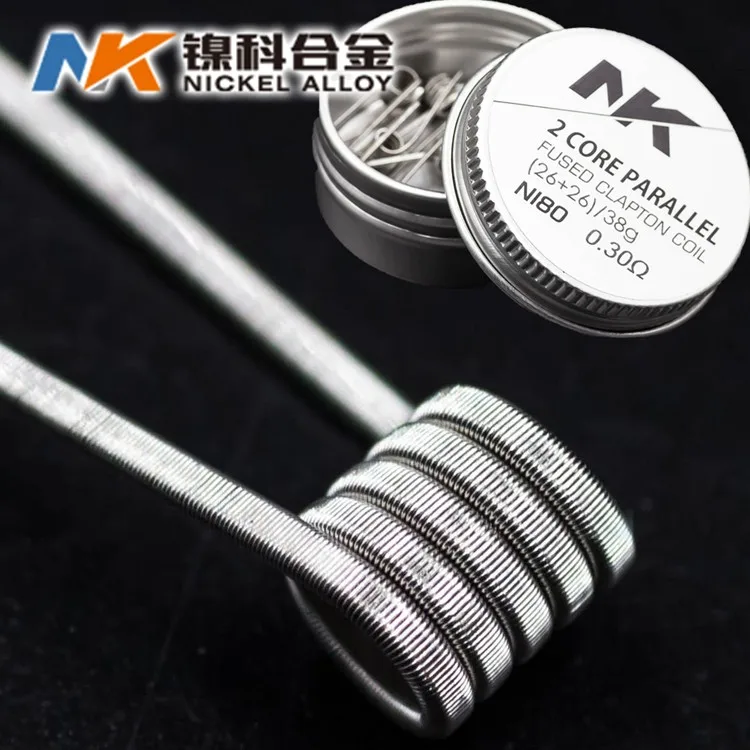 Factory Suzhou NK high quality premade coil fused alien clapton for sale