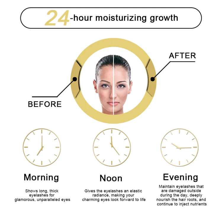 Customized Easy to Apply lash serum Eyelash Growth Serum