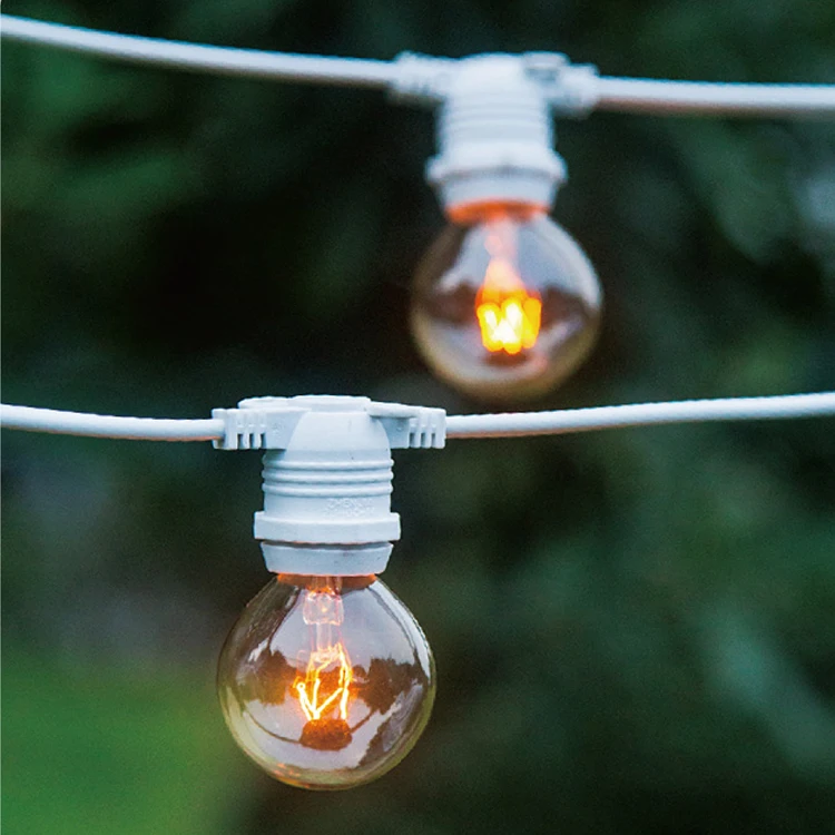 Праздничное украшение S14 G45, Рождественская гирлянда с жемчугом черного и белого цвета для вечеринки