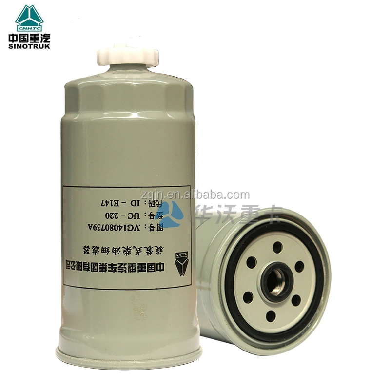 
Sinotruk Howo Truck Parts Fuel Filter VG14080739A 