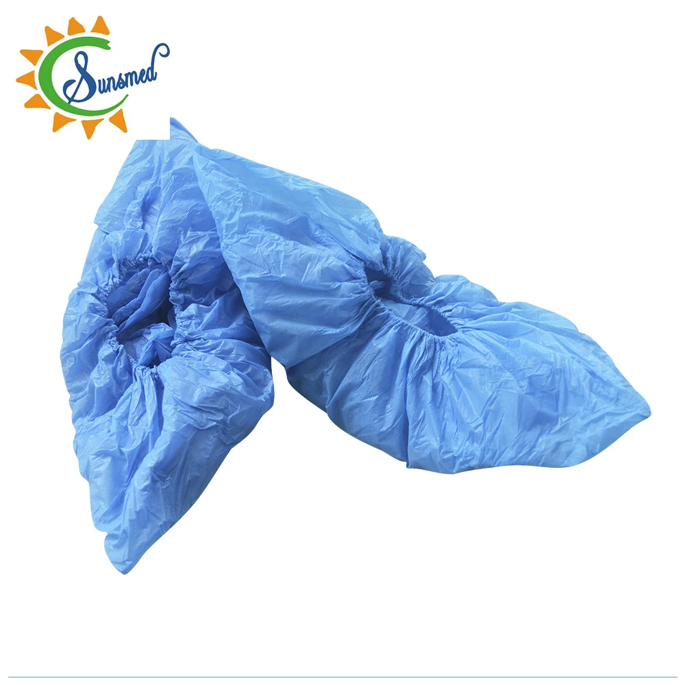 
factory wholesale disposable PE plastic shoe covers 