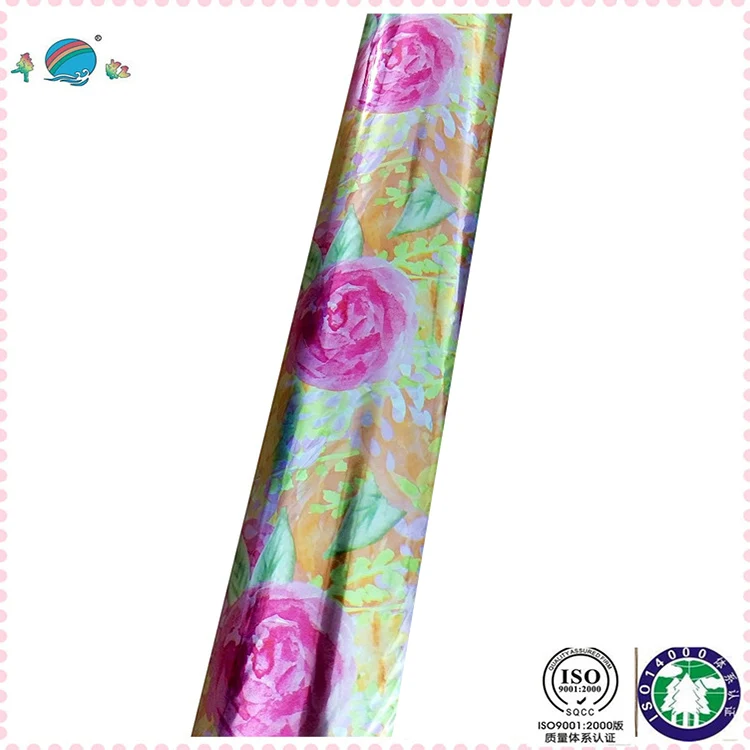 flowers hot stamping foil for textile