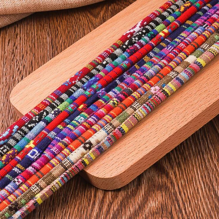 Ethnic style Color coarse cotton glasses rope anti-dropping glasses rope sunglasses neck cord