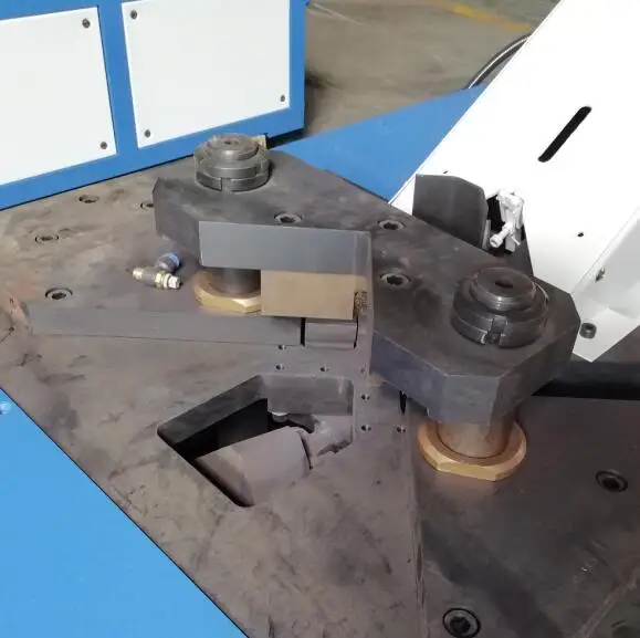 Square duct TDF flange corner installation machine, TDC flange corner installing machine for sale