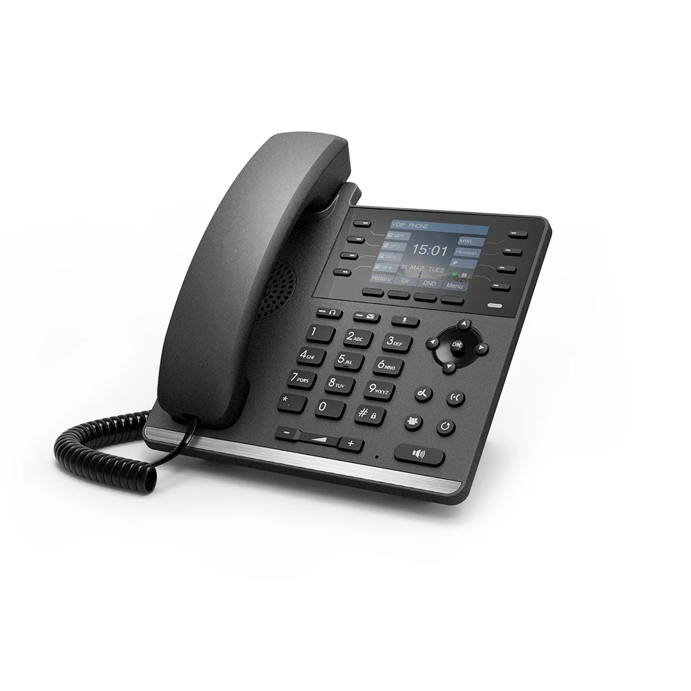 Good Quality S4G Wireless Voip Phone For Office Desk 4 Lines Voip Phone