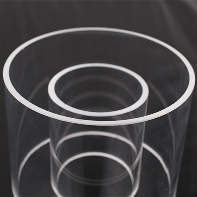 Высокочистые кварцевые трубки термопары типа U, термостойкие прозрачные стеклянные трубки, трубки кварцевого типа