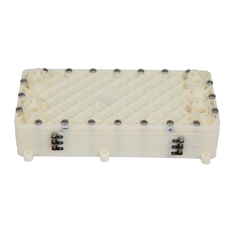 Titanium anode IrTa coated 6 plates for water treatment electrolytic cell with SPE technology