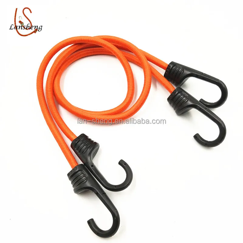 8mm heavy duty flexible polyester elastic cord bungee rope