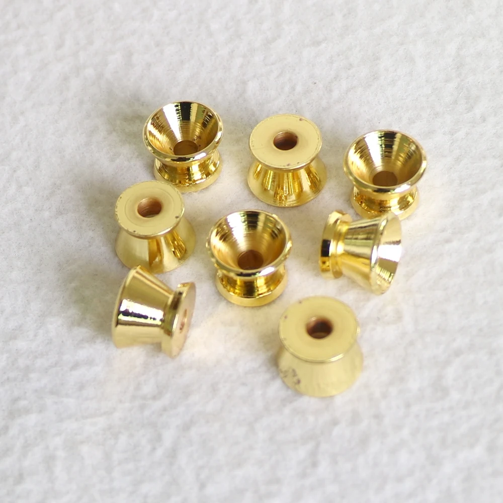 Factory Price Electric Guitar Strap Safe Pins Nickel Lock Metal Guitar Strap End Pin Button with Screw